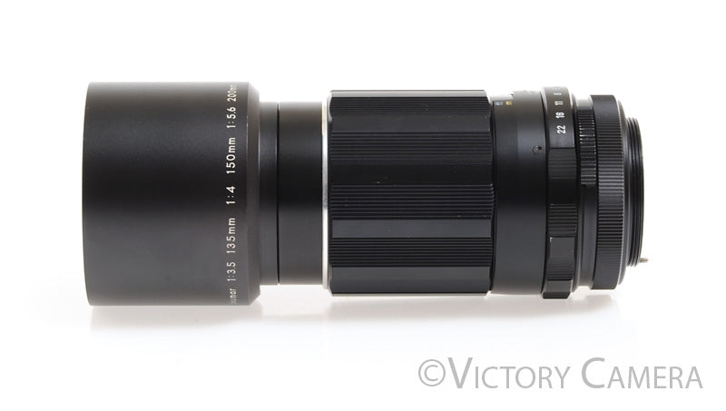 Pentax Super Takumar 150mm f4 Telephoto Lens for M42 Screw Mount -Clean- - Victory Camera