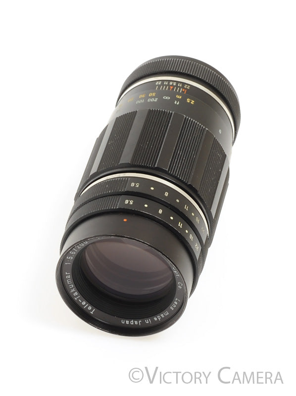 Pentax Asahi Tele-Takumar 200mm f5.6 Telephoto Lens for M42  [EXC] - Victory Camera