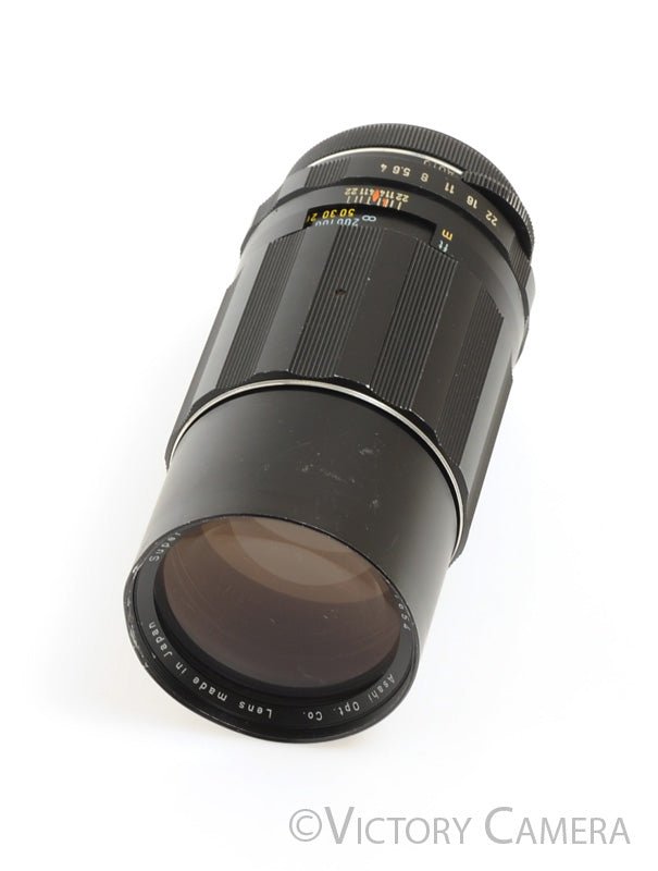 Pentax Super-Takumar SMC 200mm f4 M42 Screw Mount Lens [GOOD] - Victory Camera