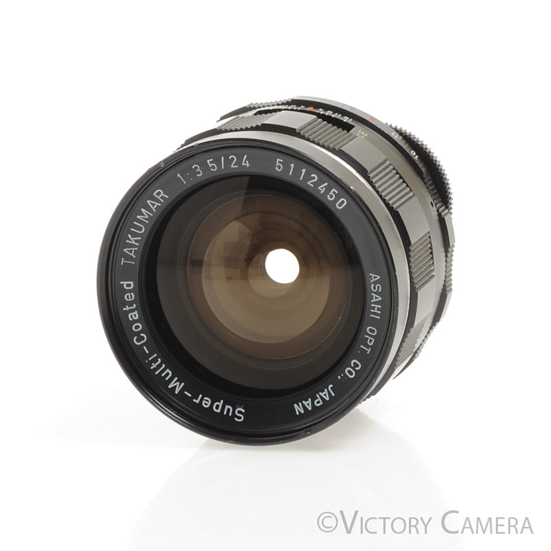 Pentax Takumar SMC 24mm f3.5 Wide Angle Lens for M42 Screw Mount [EXC]