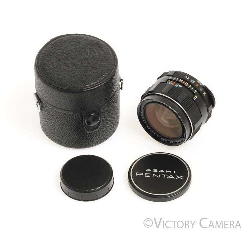 Pentax SMC Takumar 28mm f3.5 m42 Screw Mount Wide Angle Prime Lens  [EXC+] - Victory Camera