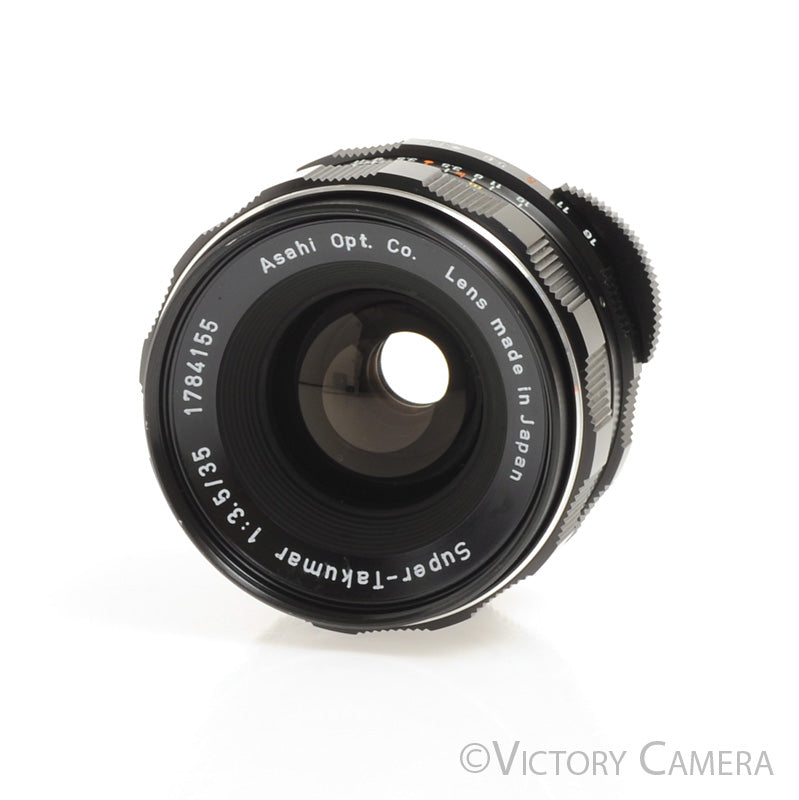 Pentax Super-Takumar 35mm f3.5 M42 Screw Mount Wide Angle Lens [EXC+] - Victory Camera