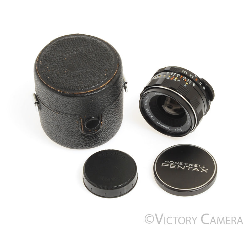 Pentax Super-Takumar 35mm f3.5 M42 Screw Mount Wide Angle Lens [EXC+] - Victory Camera