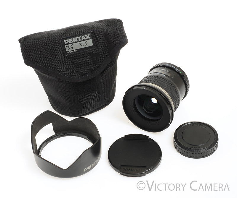 Pentax FA SMC 35mm f3.5 Wide Angle Lens for 645 [EXC+] - Victory Camera