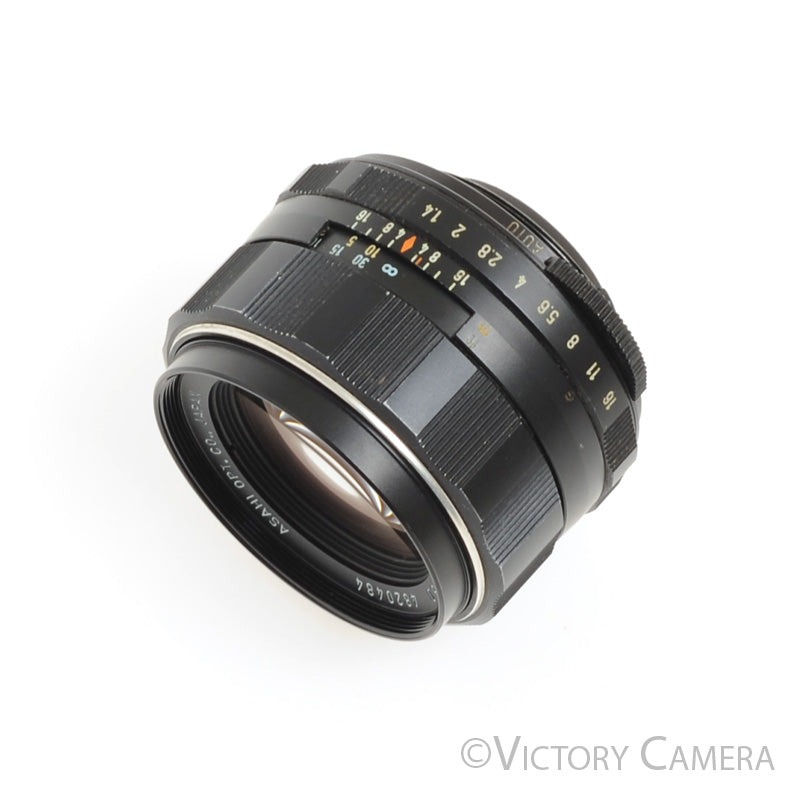 Pentax Super-Takumar 50mm F1.4 M42 Screw Mount Thorium Glass Lens [EXC]