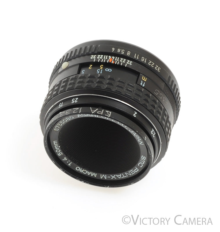 Pentax SMC Pentax-M 50mm f4 Macro Lens for K Mount [GOOD] - Victory Camera