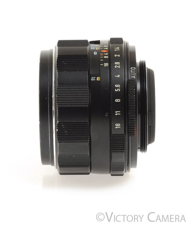 Pentax Super-Takumar 50mm F1.4 M42 Screw Mount Thorium Glass Lens [EX-] - Victory Camera