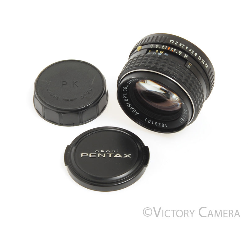 Pentax SMC 50mm f1.4 Prime Lens for K Mount  [EXC+] - Victory Camera