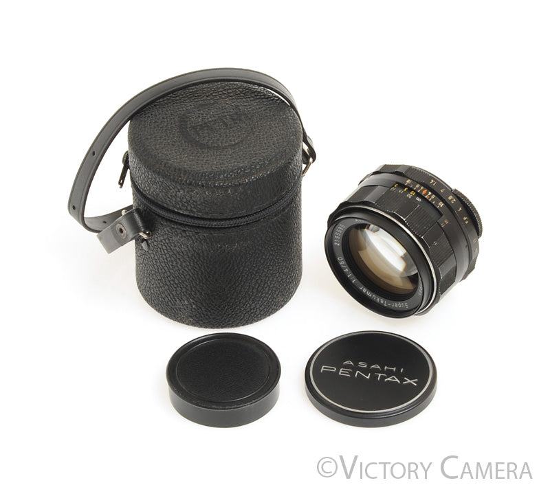 Pentax Super-Takumar 50mm F1.4 M42 Screw Mount Thorium Glass Lens  [EXC+] - Victory Camera