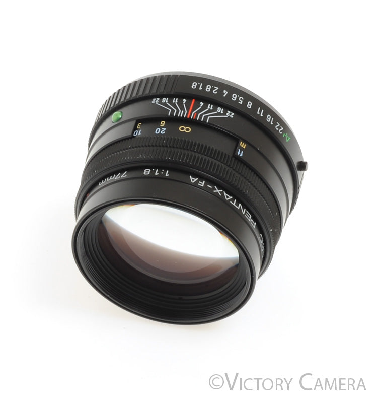 Pentax SMC Pentax-FA 77mm f1.8 Autofocus Lens for K Mount  [EXC+]