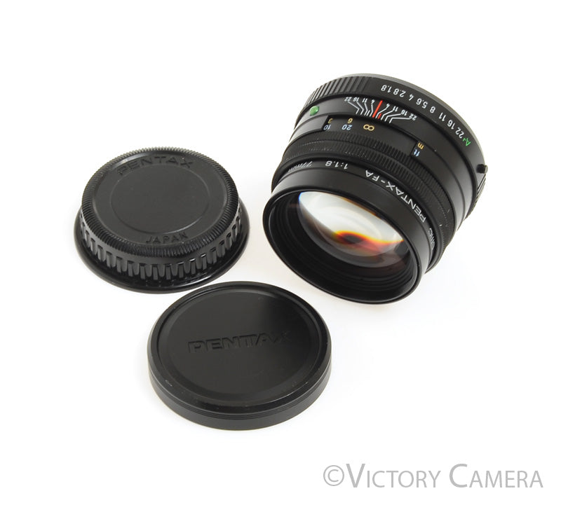 Pentax SMC Pentax-FA 77mm f1.8 Autofocus Lens for K Mount  [EXC+]