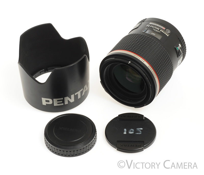 Pentax 90mm f2.8 D FA 645 Macro ED AW SR Lens for 645D 645Z [EXC+] - Victory Camera