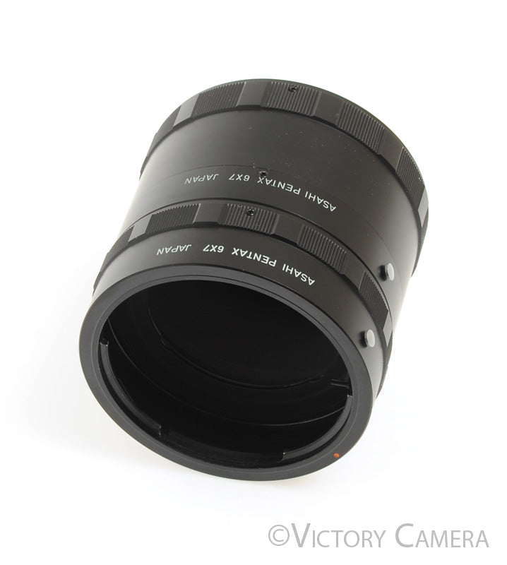 Pentax 67 Macro Extension Tube Set 2 &amp; 3 [EXC+] - Victory Camera