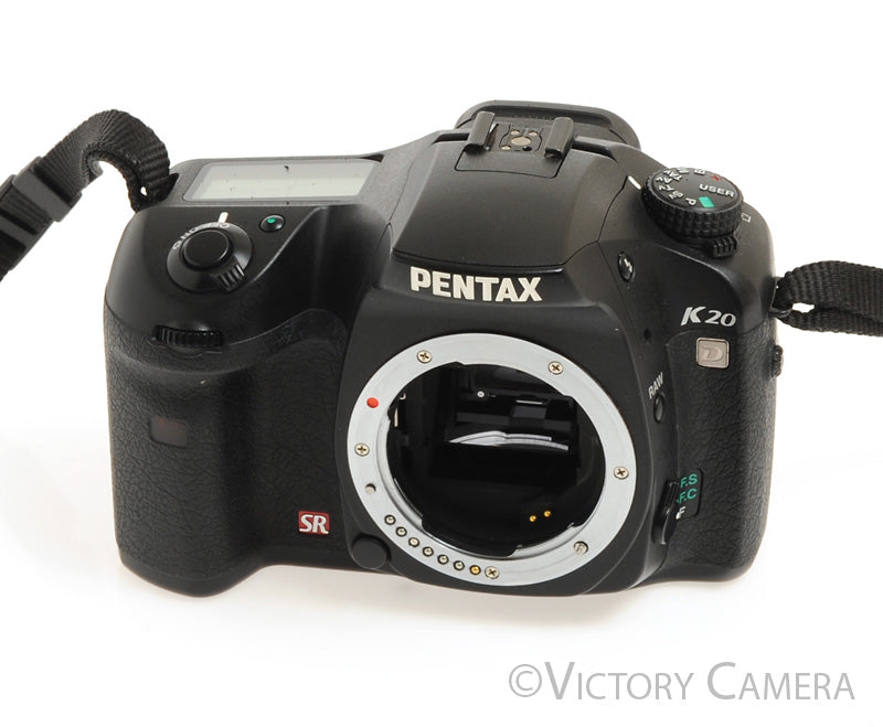 Pentax K20D 14.6MP Digital SLR Camera Body w/ Charger [EXC] - Victory Camera