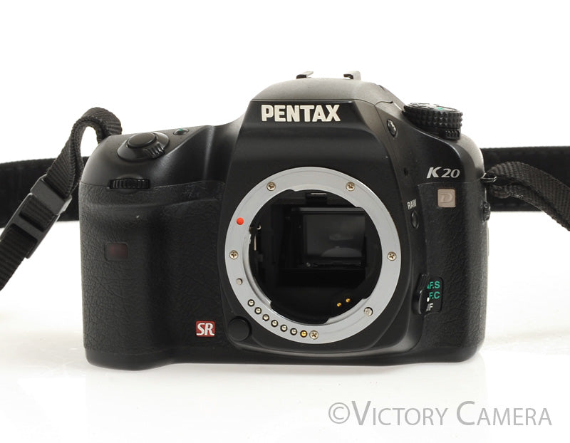 Pentax K20D 14.6MP Digital SLR Camera Body w/ Charger [EXC] - Victory Camera