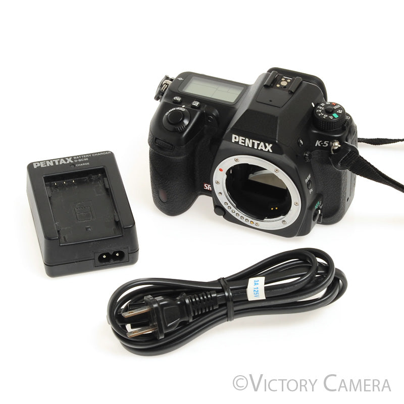 Pentax K-5 SR 16.3MP Digital SLR Camera Body [EXC+] - Victory Camera