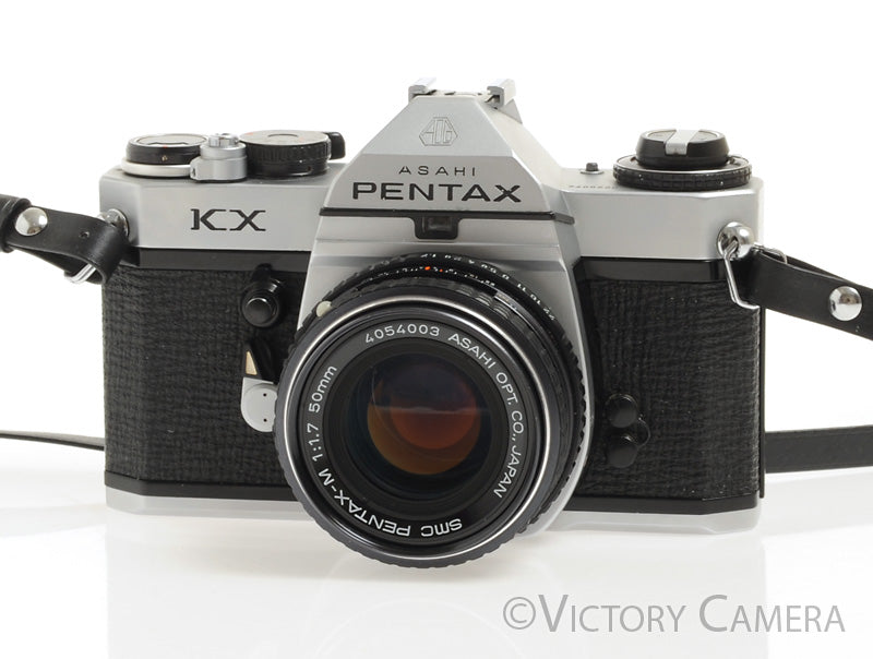 Pentax KX 35mm Camera w/ 50mm f1.7 Lens -New Light Seals- [EXC+]