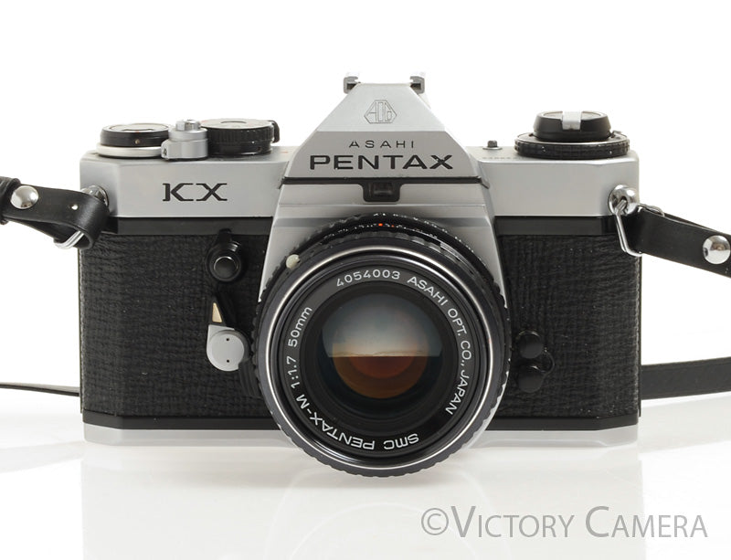 Pentax KX 35mm Camera w/ 50mm f1.7 Lens -New Light Seals- [EXC+]