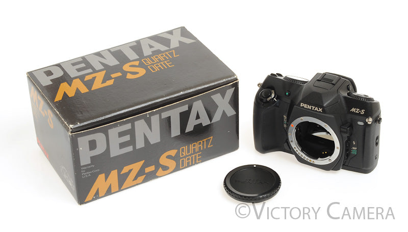 Pentax MZ-S Black 35mm Autofocus Film Camera [EXC+] - Victory Camera