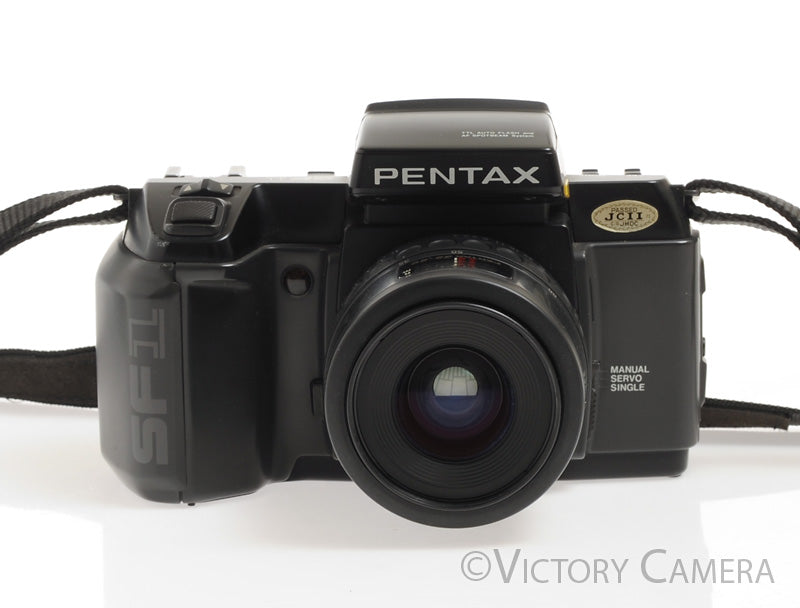 Pentax SF1 35mm SLR Film Camera with 35-80mm AF lens + Case [EXC] - Victory Camera