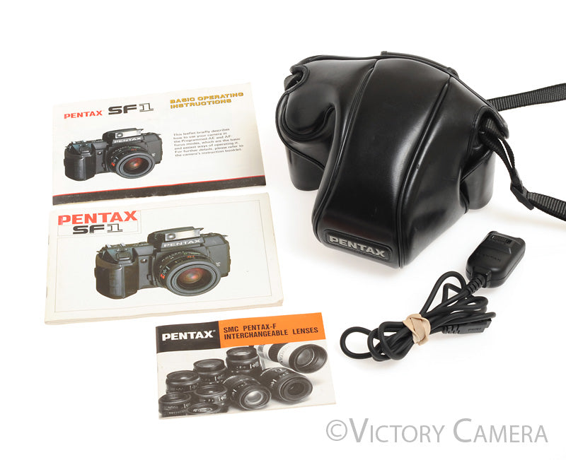 Pentax SF1 35mm SLR Film Camera with 35-80mm AF lens + Case [EXC] - Victory Camera