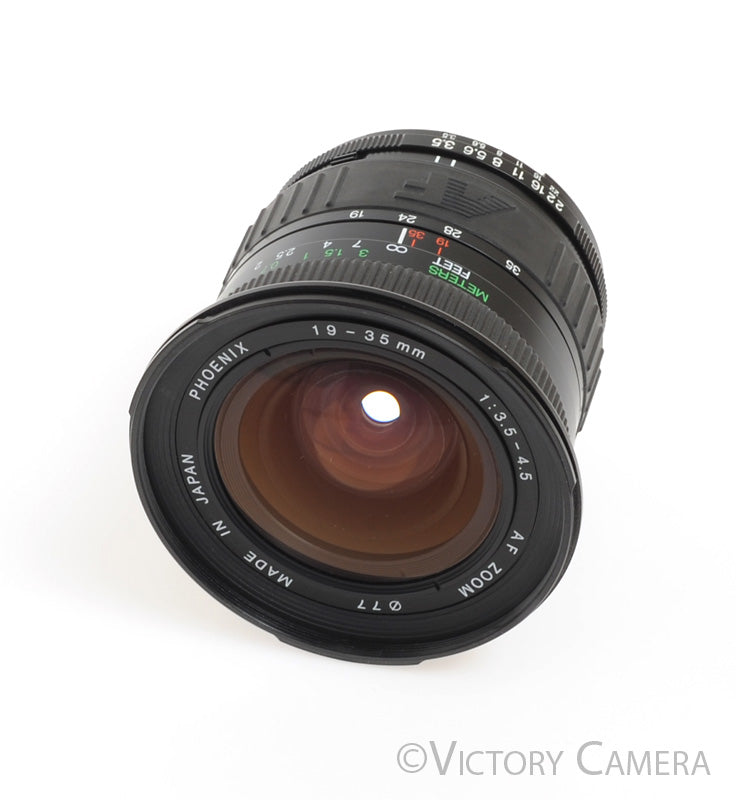 Phoenix 19-35mm f3.5-4.5 Nikon Autofocus Zoom Lens [EXC+] - Victory Camera