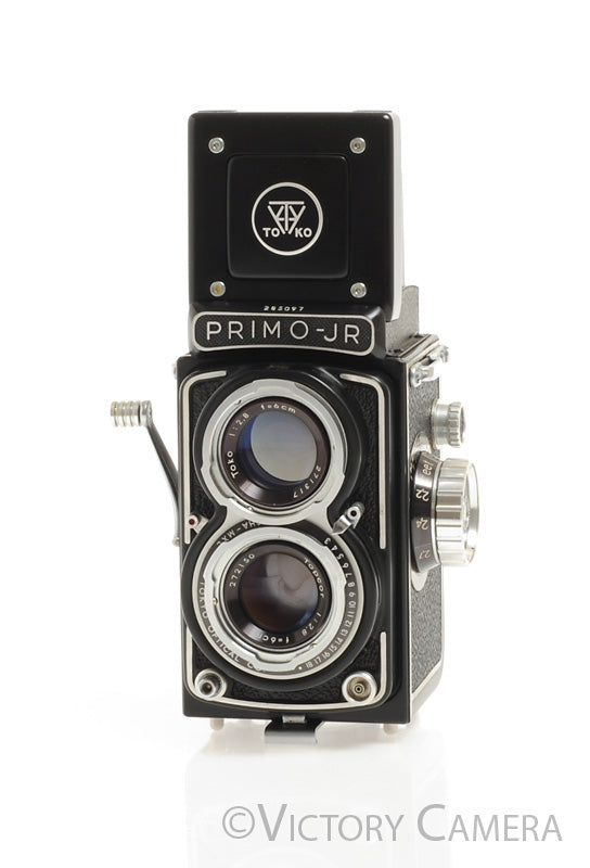 Tokyo Primo JR 4x4 Twin Lens TLR Film Camera w/ Case [EXC] - Victory Camera