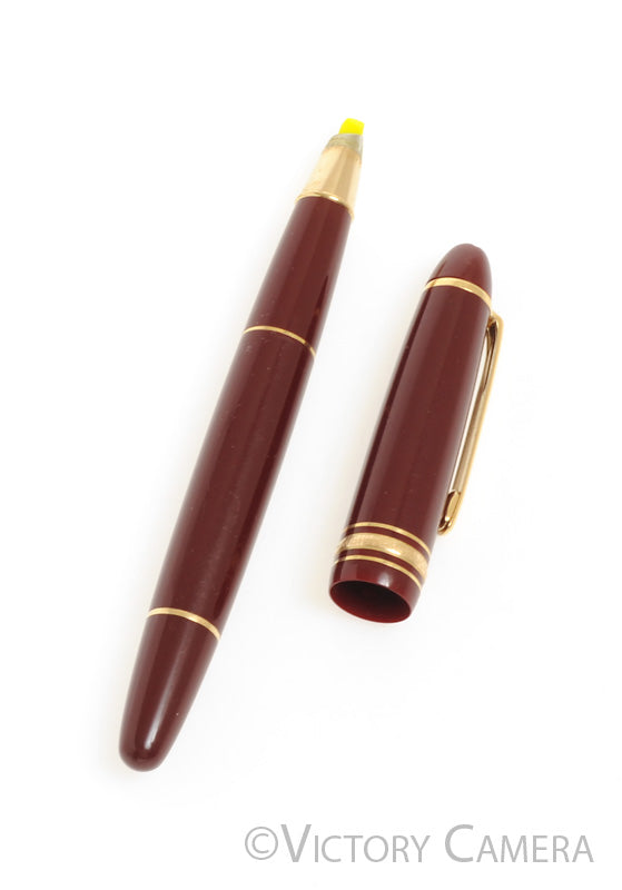 Montblanc Meisterstuck Legrand Burgundy  Document Marker Hi-Liter 166  [EXC+]