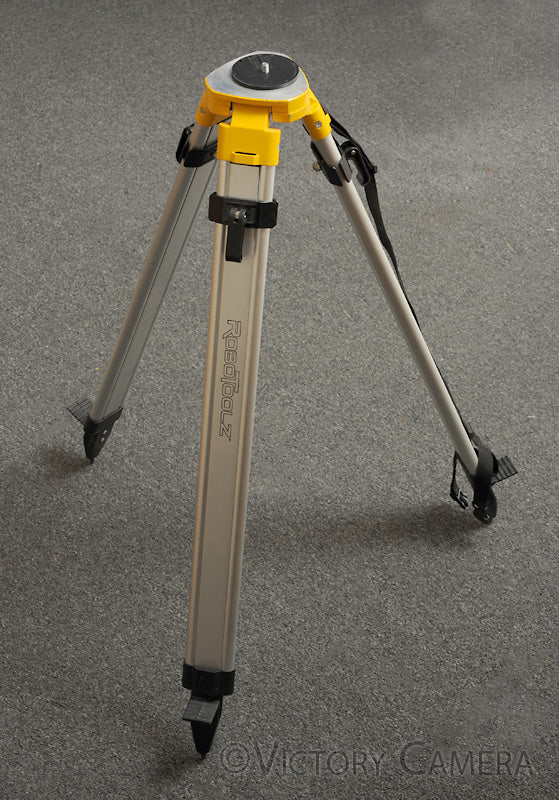 Robotoolz H1-A1150 Aluminum Contractors Tripod ~61&quot; Tall [EX+] - Victory Camera