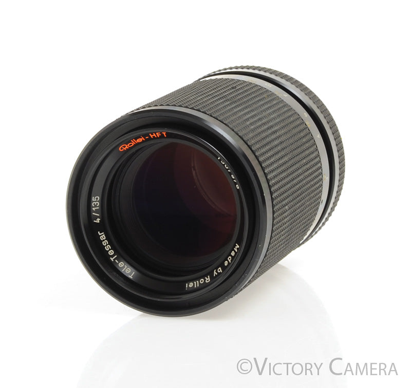 Rollei HFT 135mm f4 Tele-Tessar Telephoto Lens for Rollei/QBM Mount [EXC+] - Victory Camera