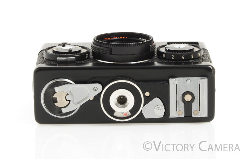 Rollei 35S 35 S 40mm f2.8 Zeiss Sonnar Black Camera -No Meter- [EX] - Victory Camera