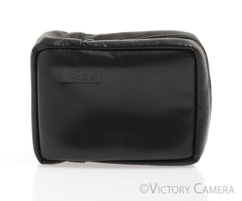 Rollei 35 Black Leather Zip Case - Victory Camera