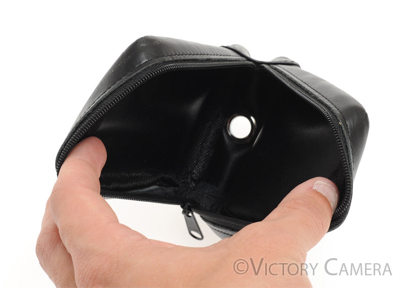 Rollei 35 Black Leather Zip Case - Victory Camera