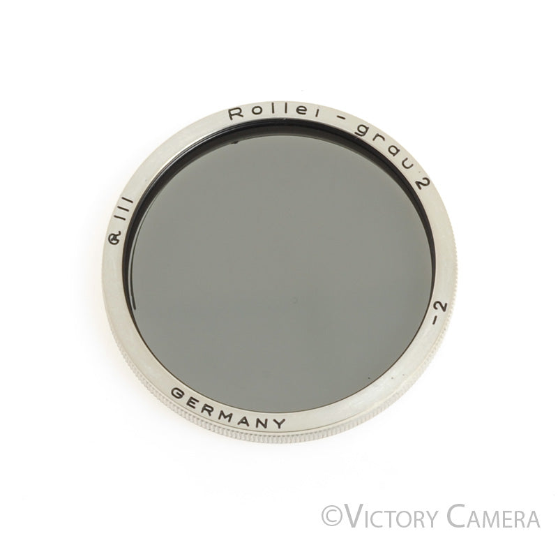 Rollei Rolleiflex Bay III 38mm Grau 2 Gray -2 ND Filter for f2.8 TLR [EXC+] - Victory Camera