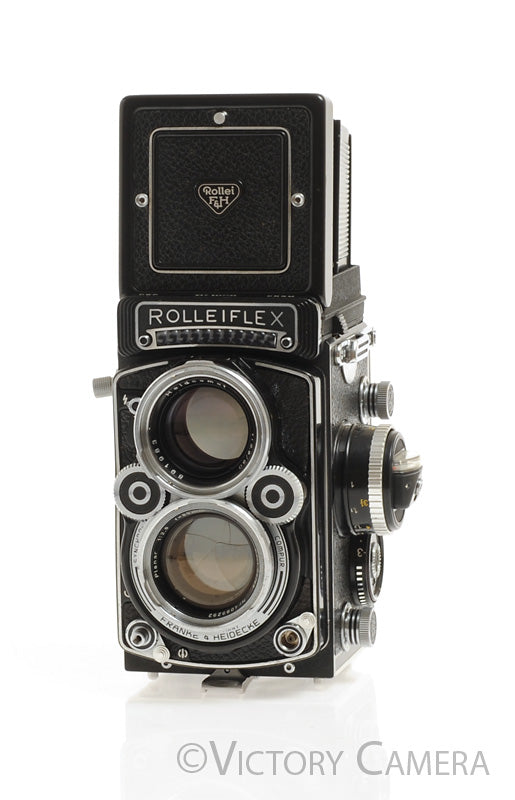 Rollei Rolleiflex 2.8F Zeiss Planar 6x6 Medium Format TLR Camera [EXC+] - Victory Camera