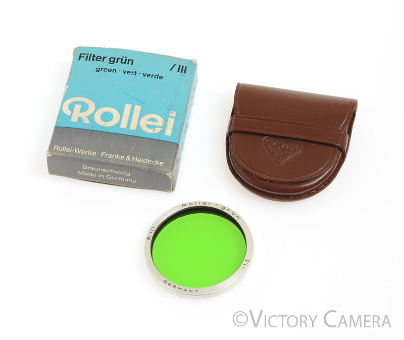 Rollei Rolleiflex Bay III 38mm Green Grun Filter f2.8 TLR Cameras [MINT-] - Victory Camera