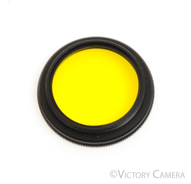 Rollei 35 R00 Gelb-Mittel -1.5 Yellow Filter w/ Case [EXC+] - Victory Camera