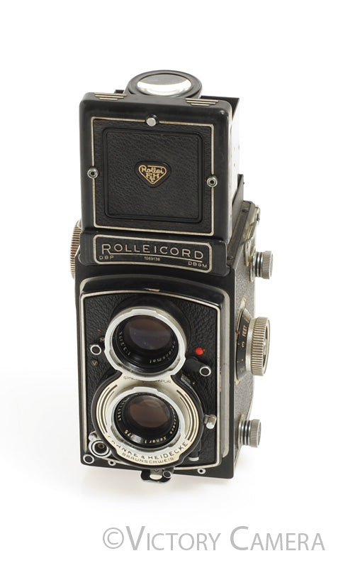 Rollei Rolleicord V TLR Medium Format Camera w/ 75mm f3.5 Xenar Lens [GOOD]