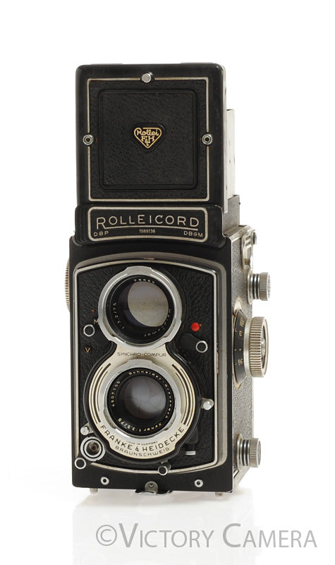 Rollei Rolleicord V TLR Medium Format Camera w/ 75mm f3.5 Xenar Lens [GOOD]