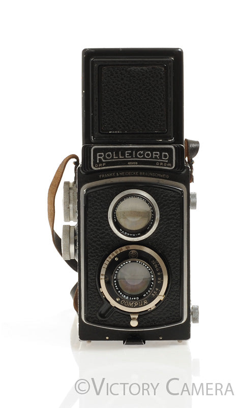 Rolleicord Ia Twin Lens Reflex Camera w/ 7.5cm f3.5 Triotar Lens - Victory Camera