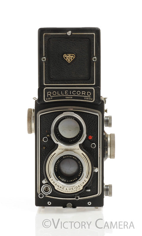 Rollei Rolleicord V TLR Medium Format Camera w/ 75mm f3.5 Xenar Lens [GOOD]