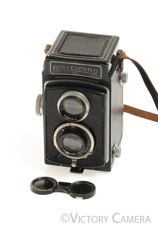 Rolleicord Ia Twin Lens Reflex Camera w/ 7.5cm f3.5 Triotar Lens - Victory Camera