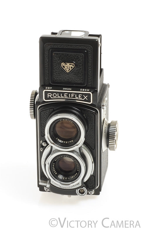 Rollei Baby Rolleiflex 4x4 Camera w/ Xenar 60mm Lens -Jammed- [AS-IS]