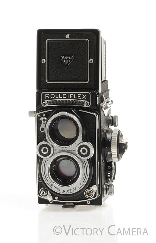 Rollei Rolleiflex 3.5F Type 1 6x6 TLR Camera w/ Xenotar 75mm f3.5 Lens [EXC+]