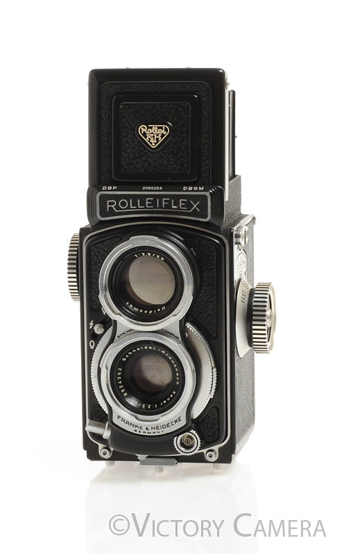 Rollei Baby Rolleiflex 4x4 Camera w/ Xenar 60mm Lens -Jammed- [AS-IS]