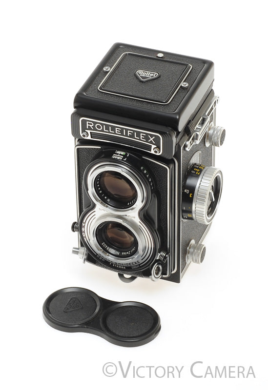 Rollei Rolleiflex T TLR Medium Format Film Camera w/ Zeiss 75mm f3.5  [EXC+] - Victory Camera