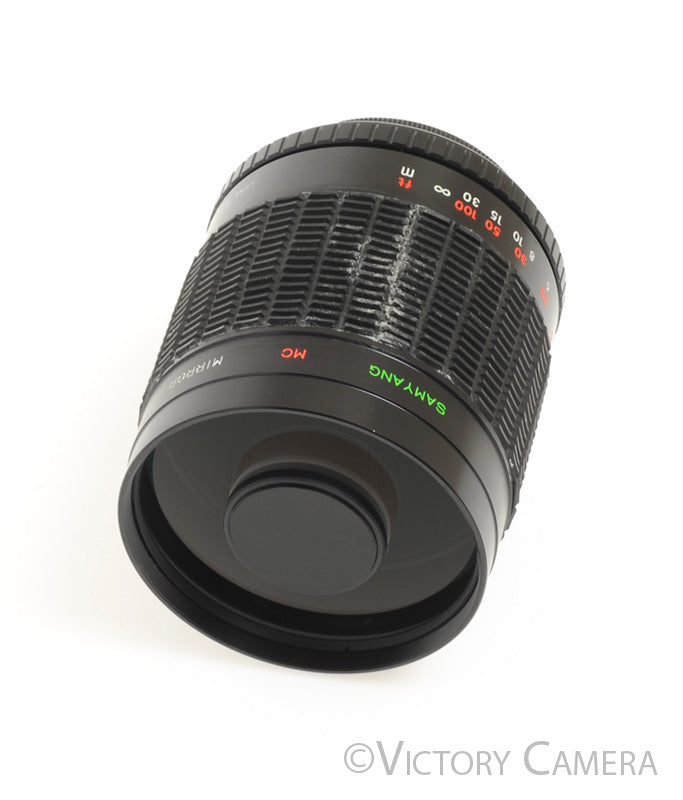 Samyang MC 500mm F8 Mirror Lens for Pentax K [EX-] - Victory Camera