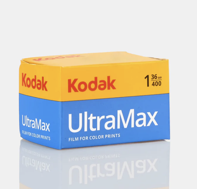 Kodak UltraMax 400 Color Negative Film (35mm Roll Film, 36 Exposures) - Victory Camera