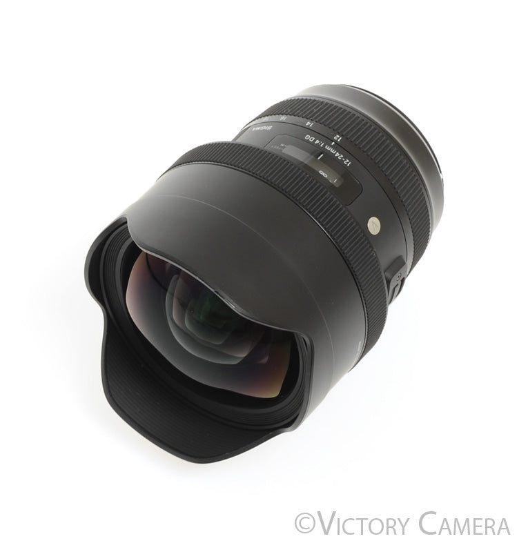 Sigma 12-24mm f4 Art DG Wide Angle Zoom Lens for Canon EF [EXC-] - Victory Camera