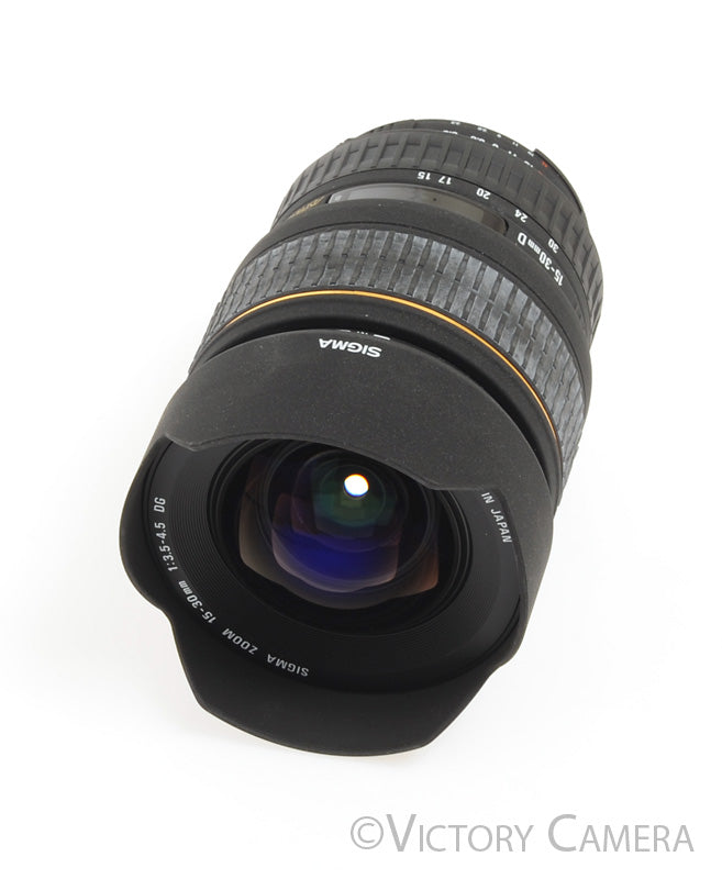 Sigma 15-30mm f3.5-4.5 DG EX IF Wide Angle Zoom Lens for Nikon F Mount [EXC+] - Victory Camera